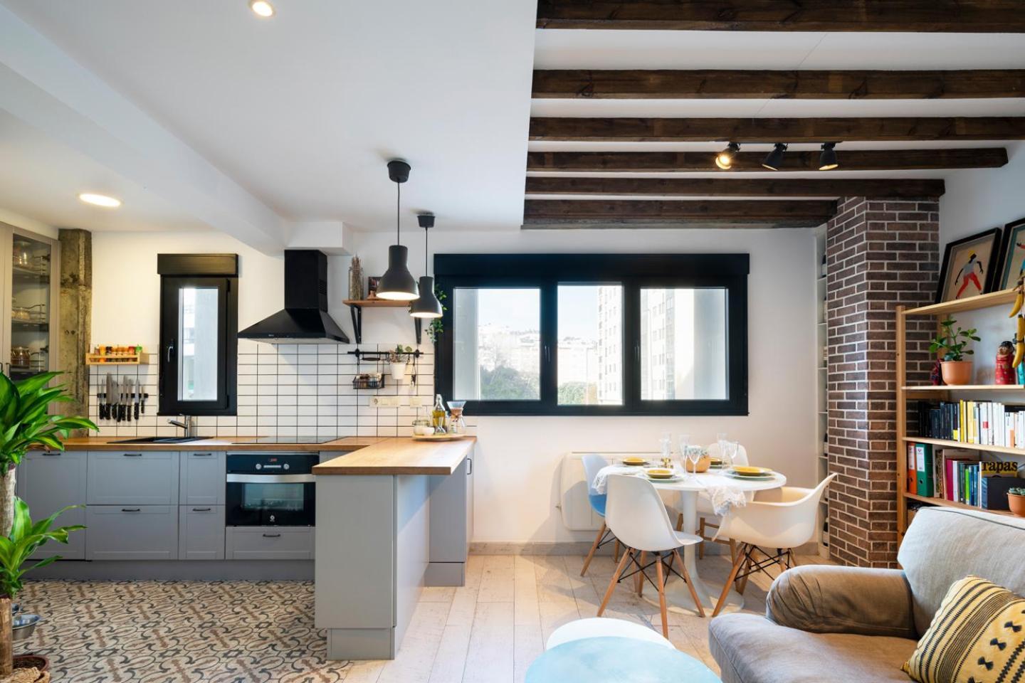 Ferienwohnung Duplex De Diseno Cerca De Riazor A Coruña Exterior foto
